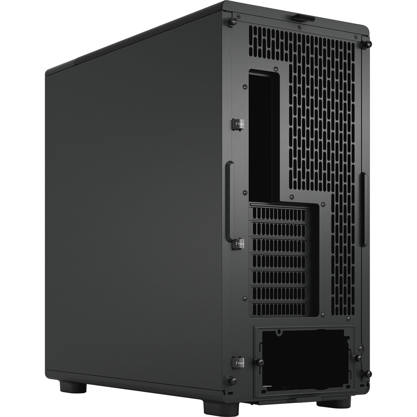 Fractal Design epoch xl solid midi tower behuizing (zwart | 2x usb-a | 1x usb-c)