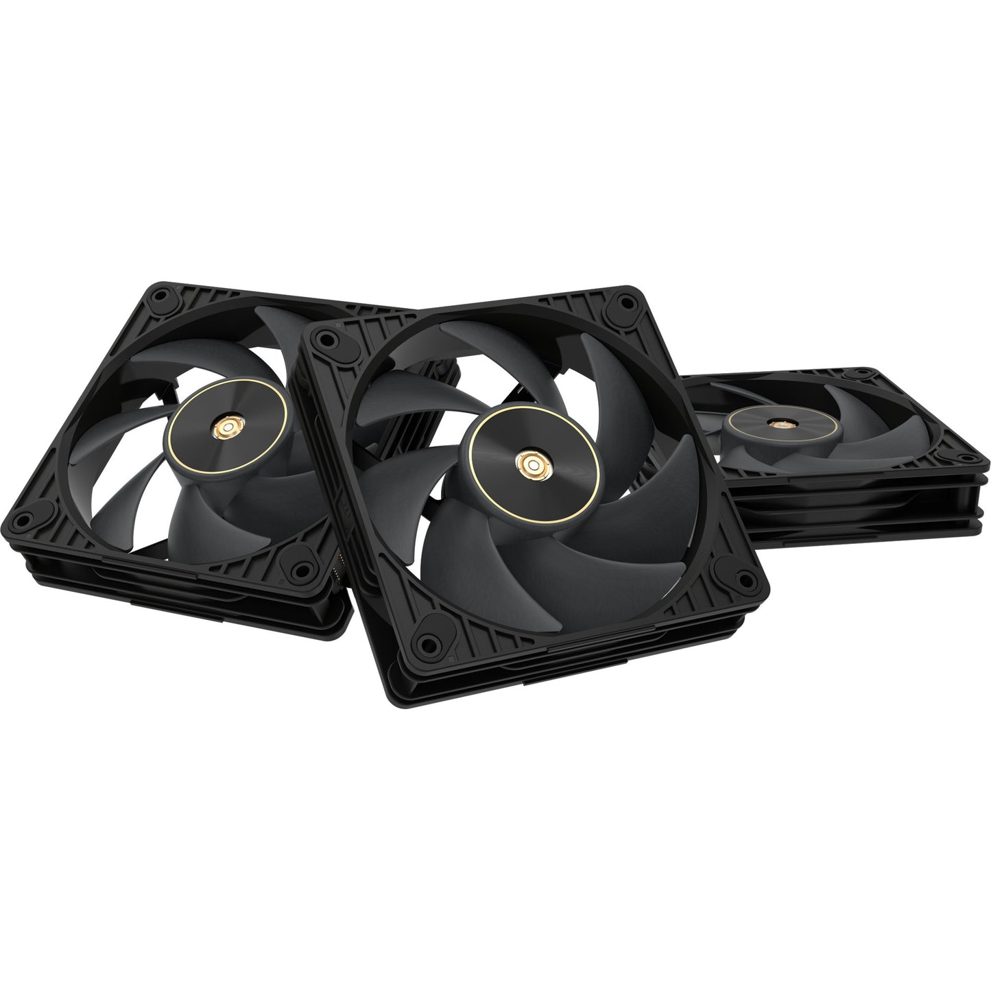 ASUS proart pf120 fan - triple pack case fans (zwart, 3 stuks, 120 x 120 x 28 mm, 3 stuks)
