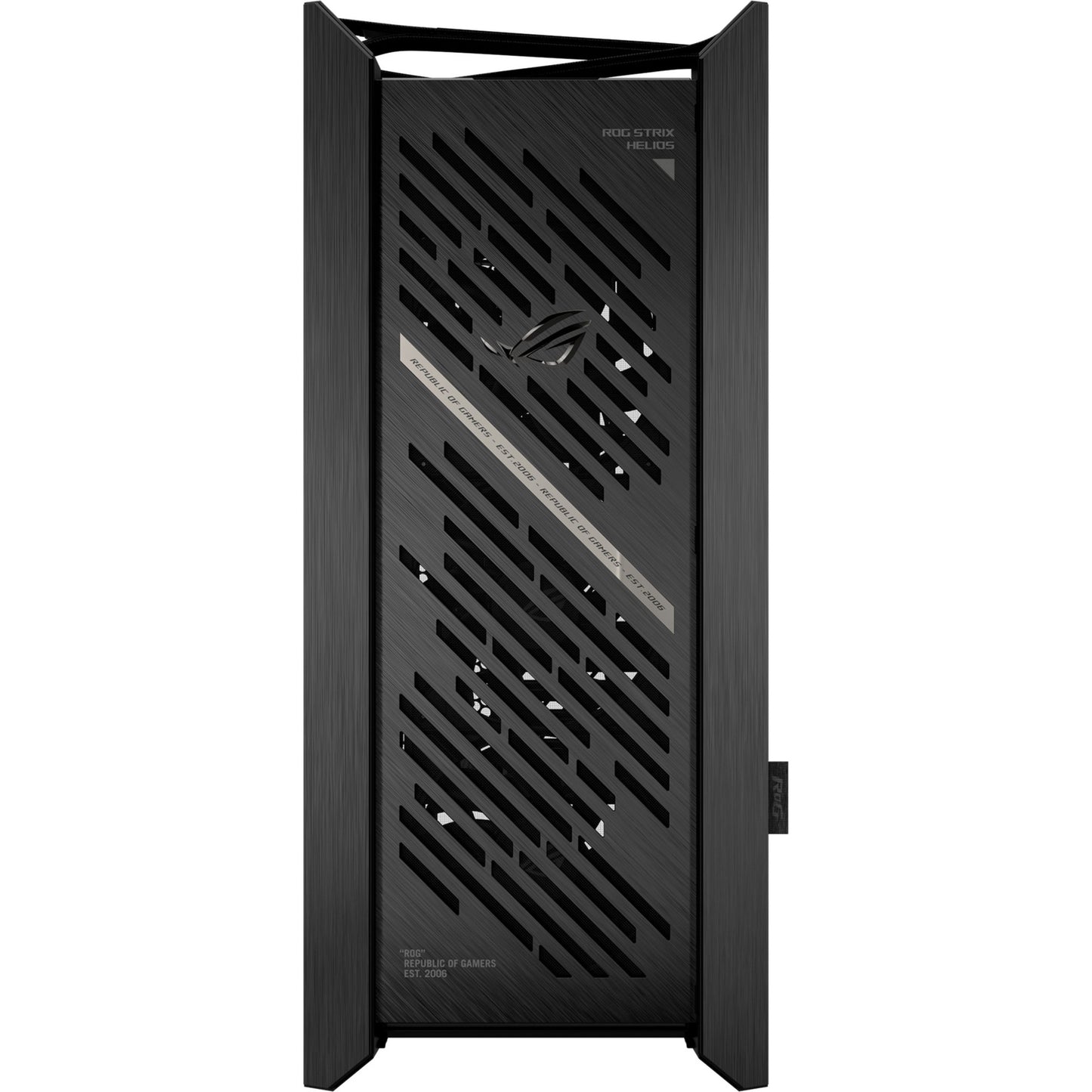 ASUS rog strix helios ii gx601s midi tower behuizing (zwart | 4x usb-a | 2x usb-c | rgb | tempered glass)