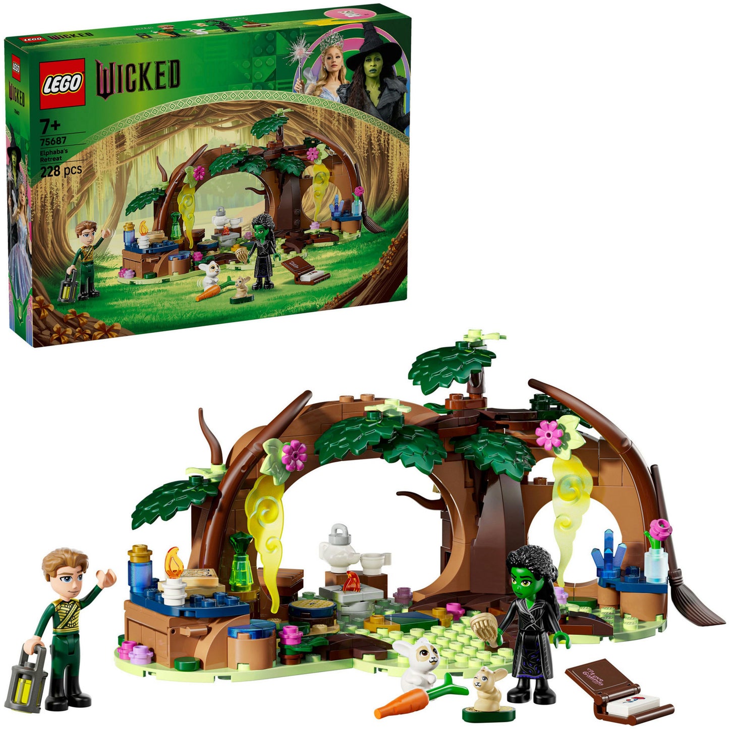LEGO wicked - elphaba's schuilhut constructiespeelgoed (75687)