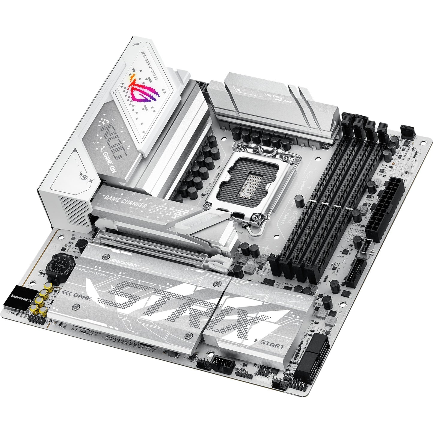 ASUS rog strix b860-g gaming wifi socket 1851 moederbord (raid, 2.5 gb-lan, wi-fi 7, bt, sound, µatx)