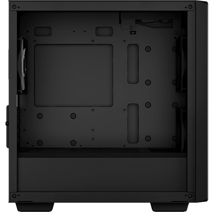 DeepCool cc360 argb mini tower behuizing (zwart | 2x usb-a | rgb | tempered glass)