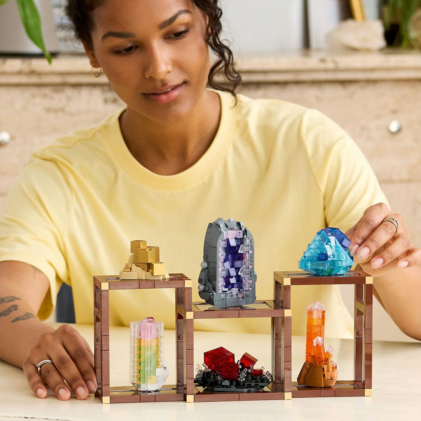 LEGO ideas 21362 mineral collection
