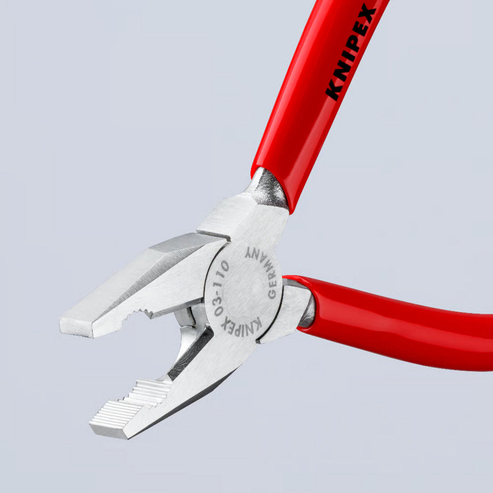 KNIPEX mini-kombitang combinatietang (rood)