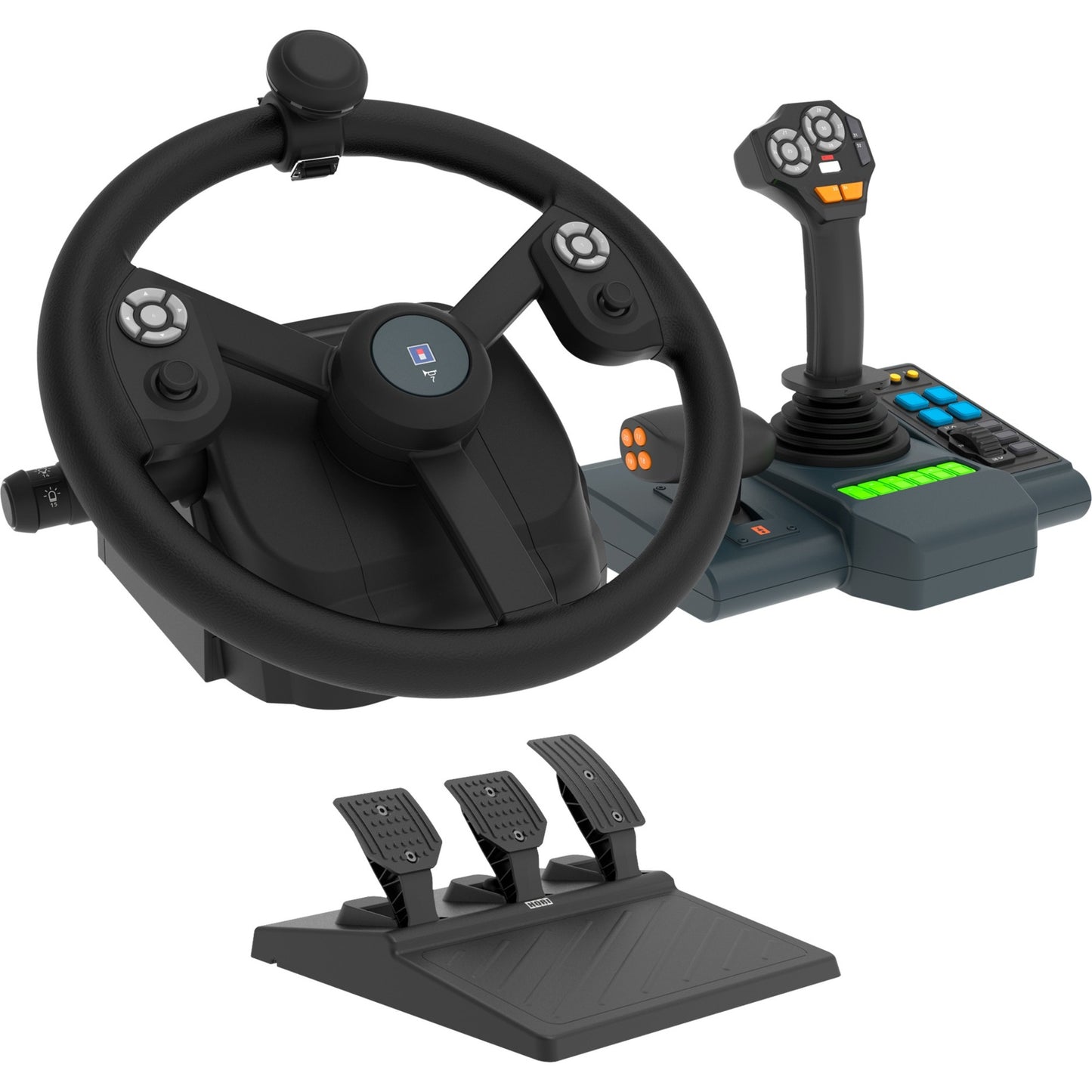 HORI farming vehicle control system simulatorset (zwart)