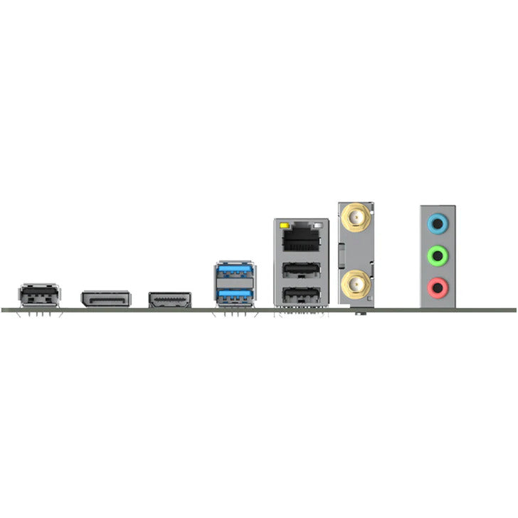MAXSUN ms-challenger h810m-k wifi socket 1851 moederbord (zwart, gb-lan, wlan, bt, sound, µatx)