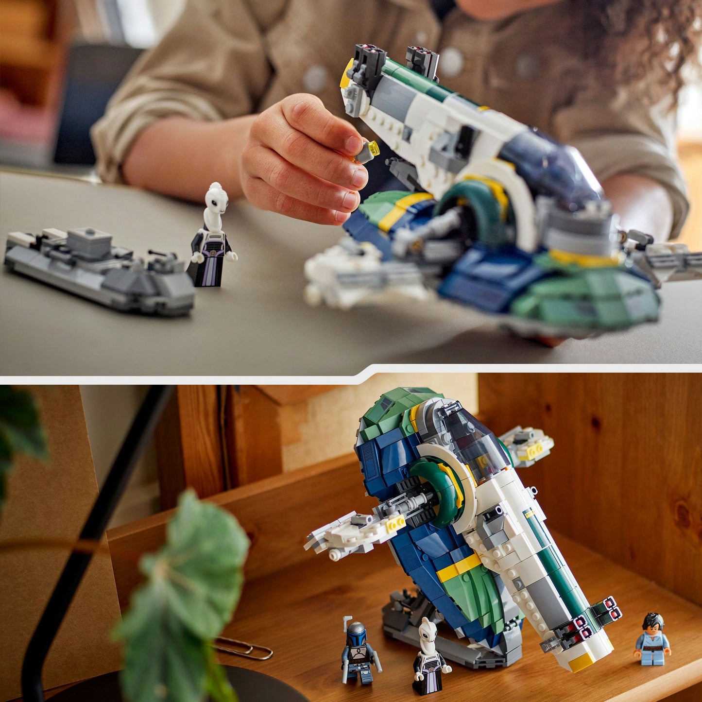 LEGO star wars 75433 jango fetts ruimteschip