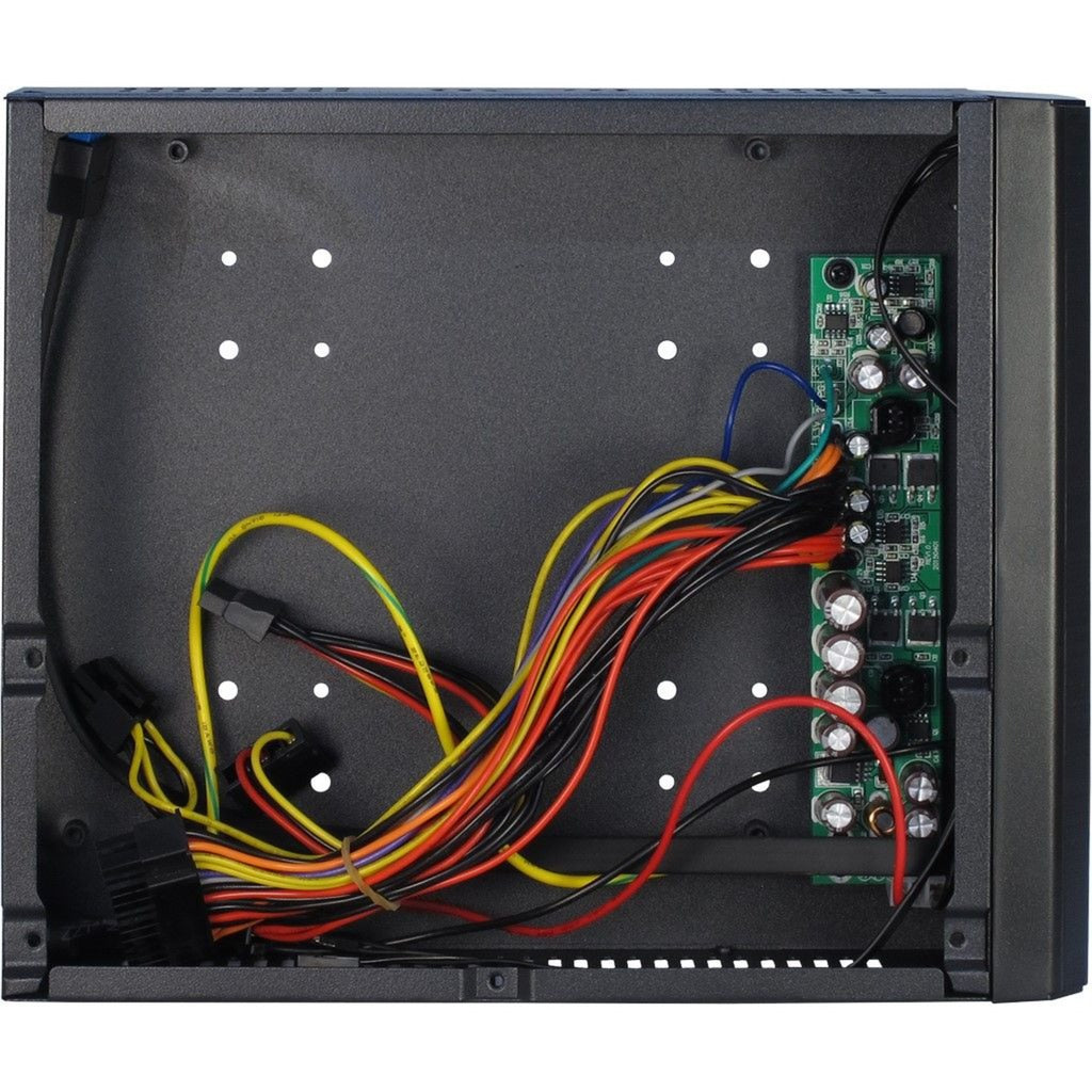 Inter-Tech jx-500 htpc behuizing (zwart | 1x usb-a)