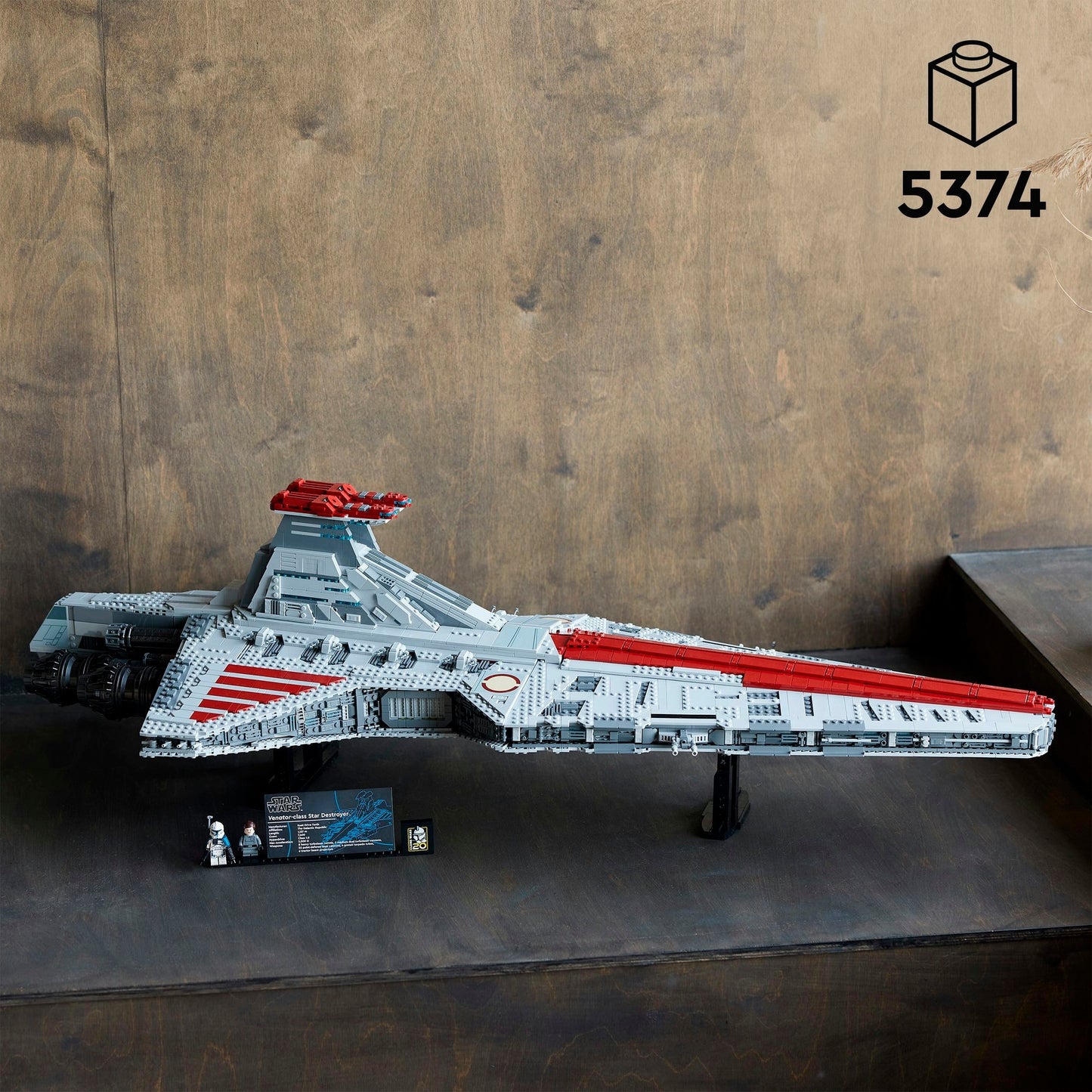 LEGO star wars - venator-class republic attack cruiser constructiespeelgoed (75367)