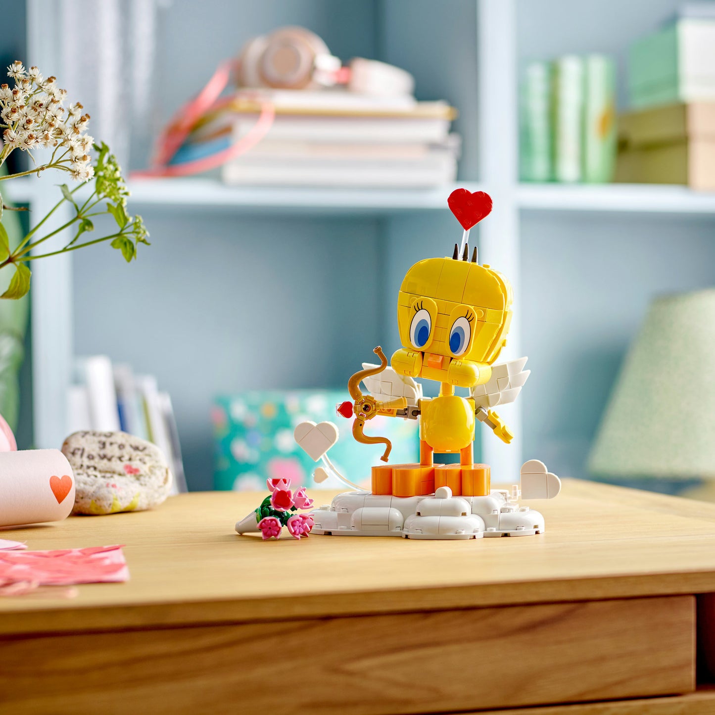 LEGO looney tunes - liefdesboodschapper tweety constructiespeelgoed (40824)