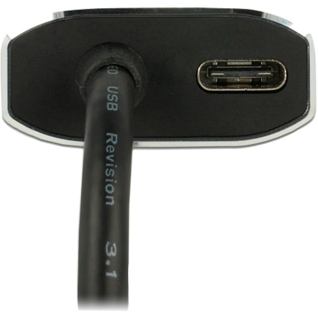 DeLOCK usb-c (male) > hdmi (female) adapter (donkergrijs, 0,2 meter, 4k 60hz)