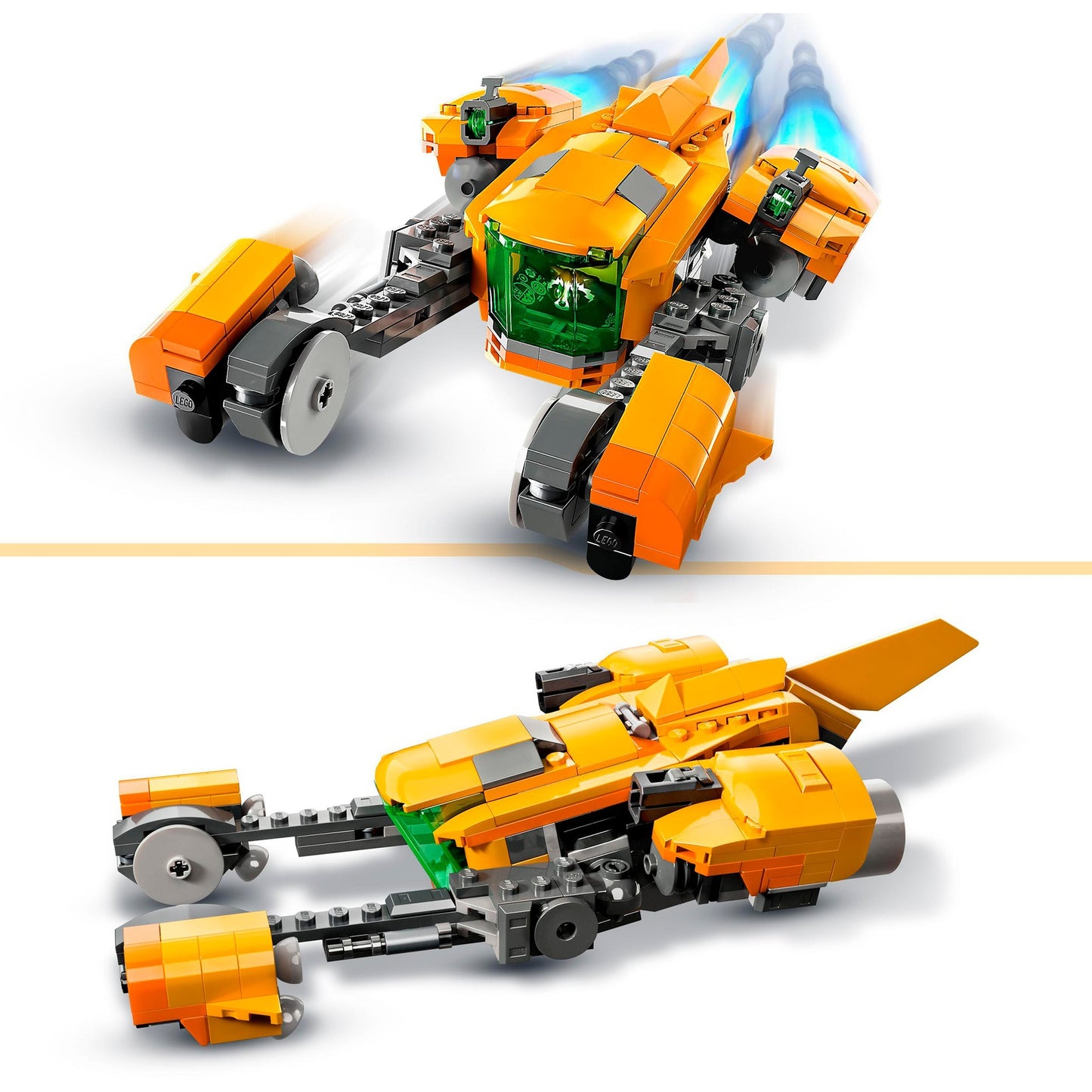 LEGO super heroes 76254 het schip van baby rocket