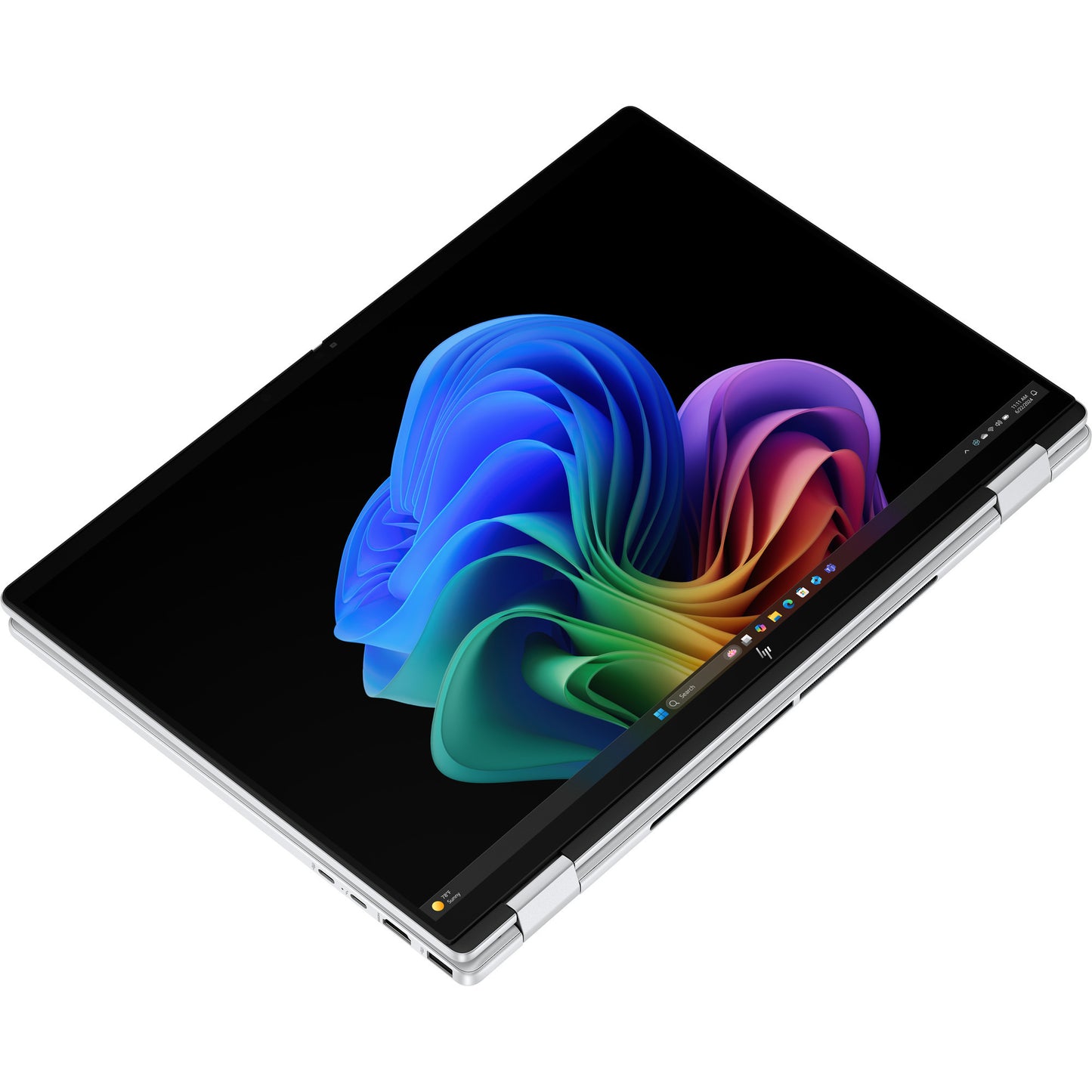 HP omnibook x flipngai 16-as0010nd 16 copilot+ 2-in-1 laptop (zilver | core ultra 7 256v | intel arc 140v | 16 gb | 1 tb ssd | touch)