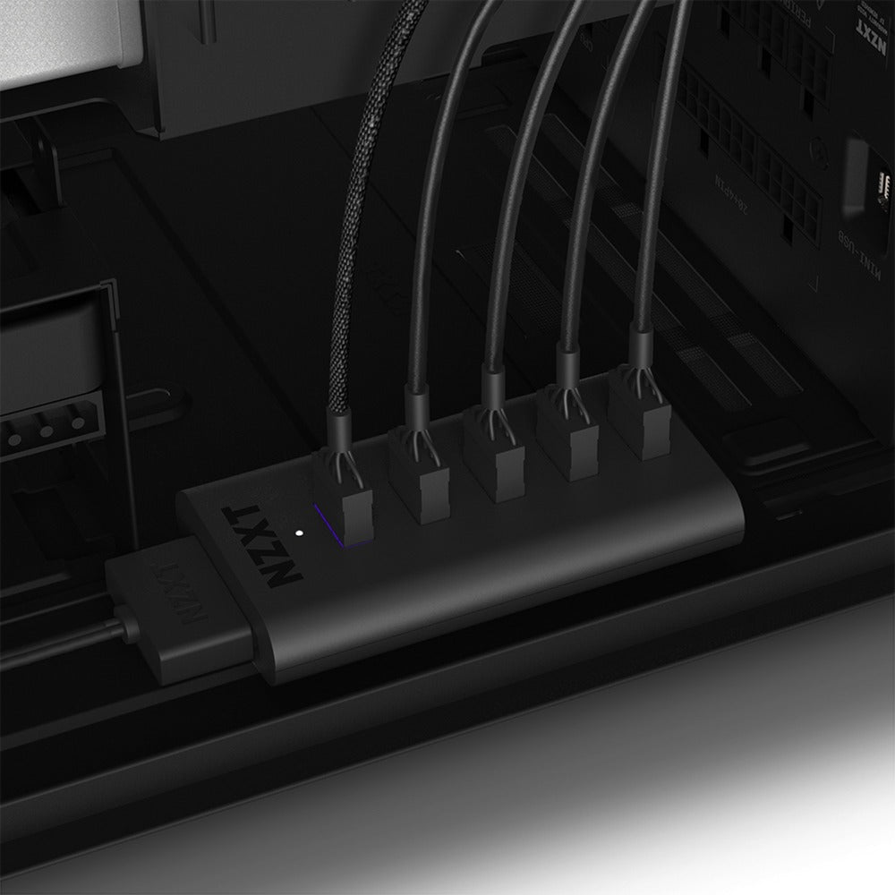NZXT internal usb-hub v3 (zwart)