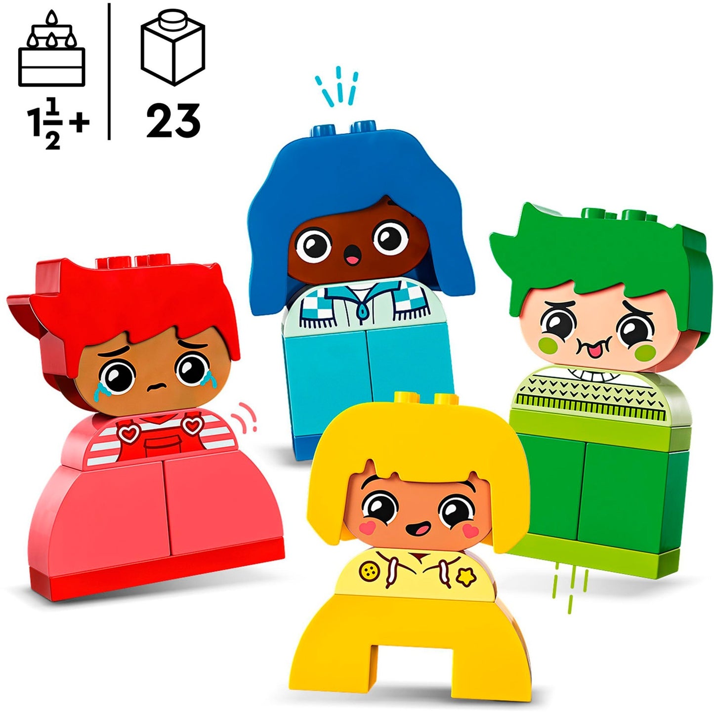 LEGO duplo - gevoelens en emoties constructiespeelgoed (10415)