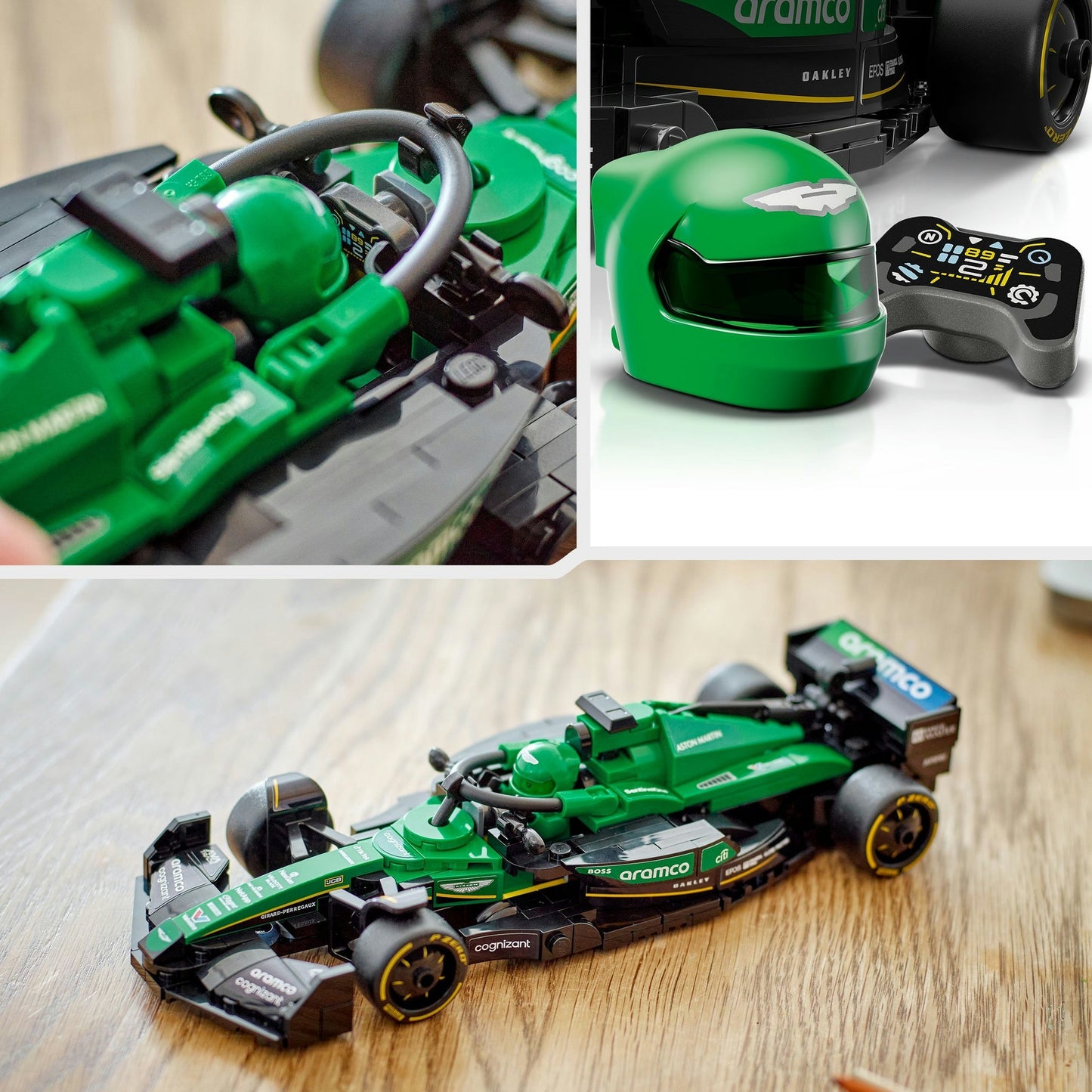 LEGO speed champions 77245 aston martin aramco f1 amr24 racewagen