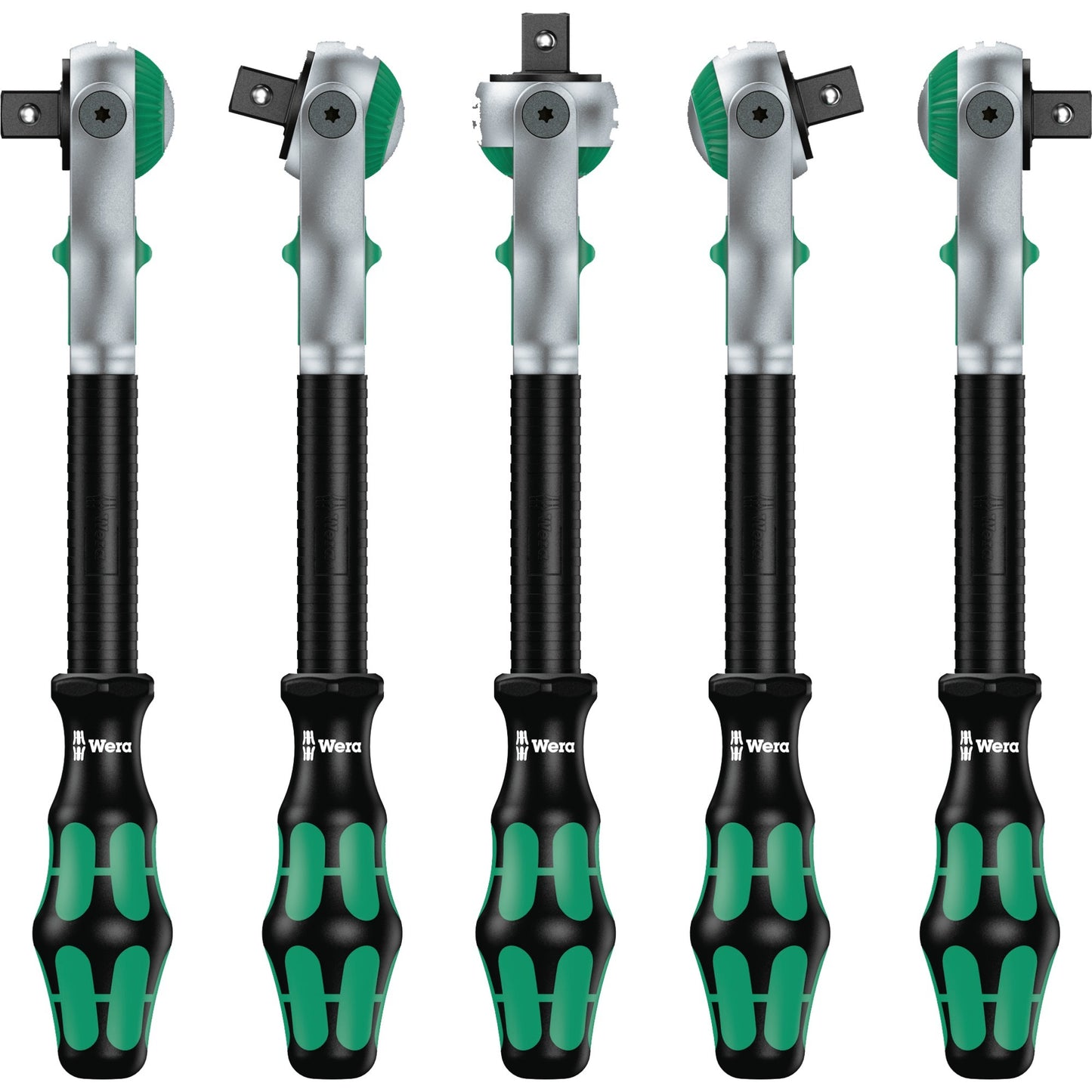 Wera 8100 sc 6 zyklop speed-ratelset, 1 2 -aandrijving gereedschapsset (zwart groen, 28-delig)