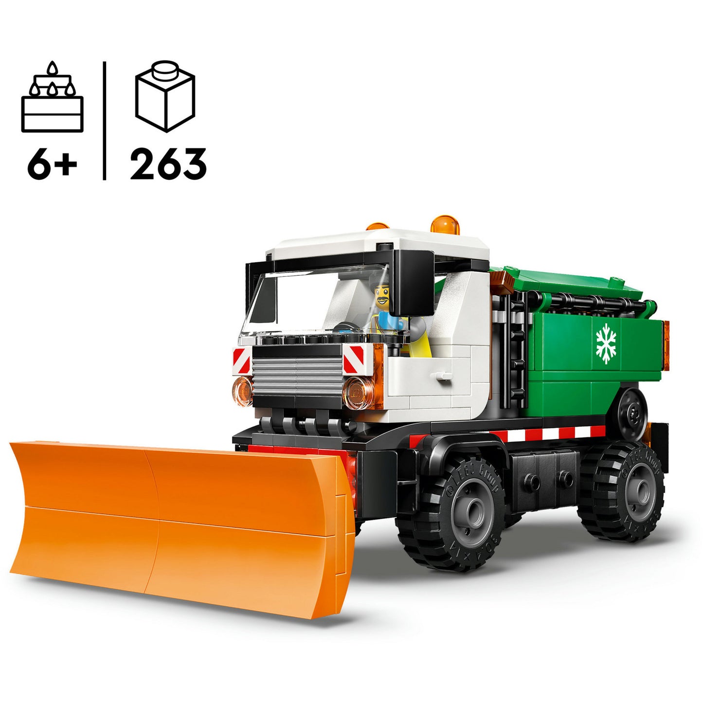 LEGO city 60490 sneeuwploeg