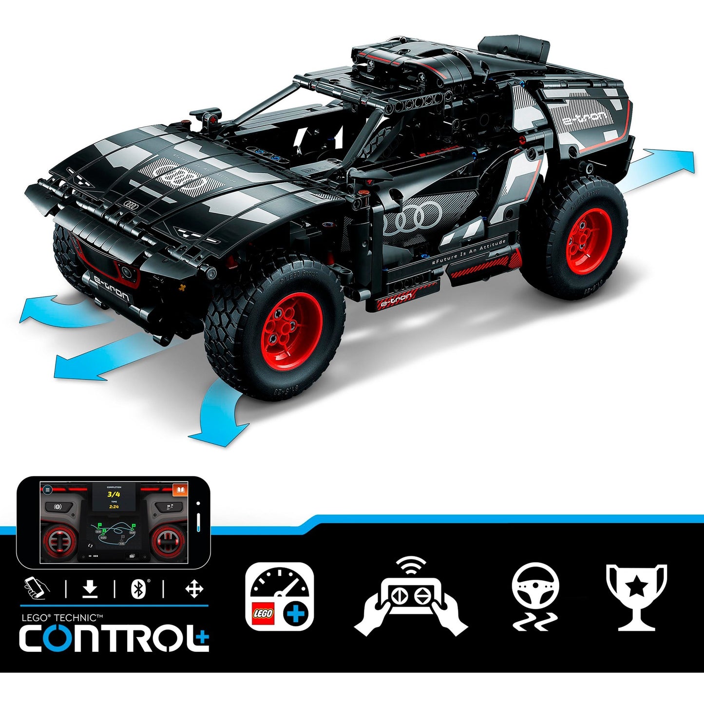 LEGO technic 42160 audi rs q e-tron