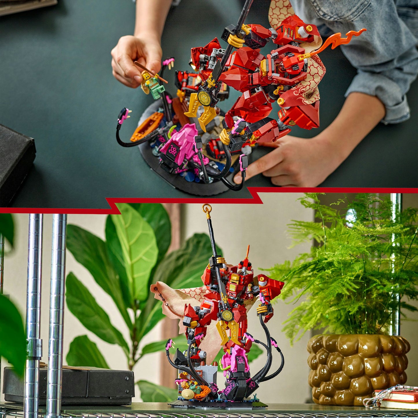 LEGO ninjago 71846 de vuurriddermecha