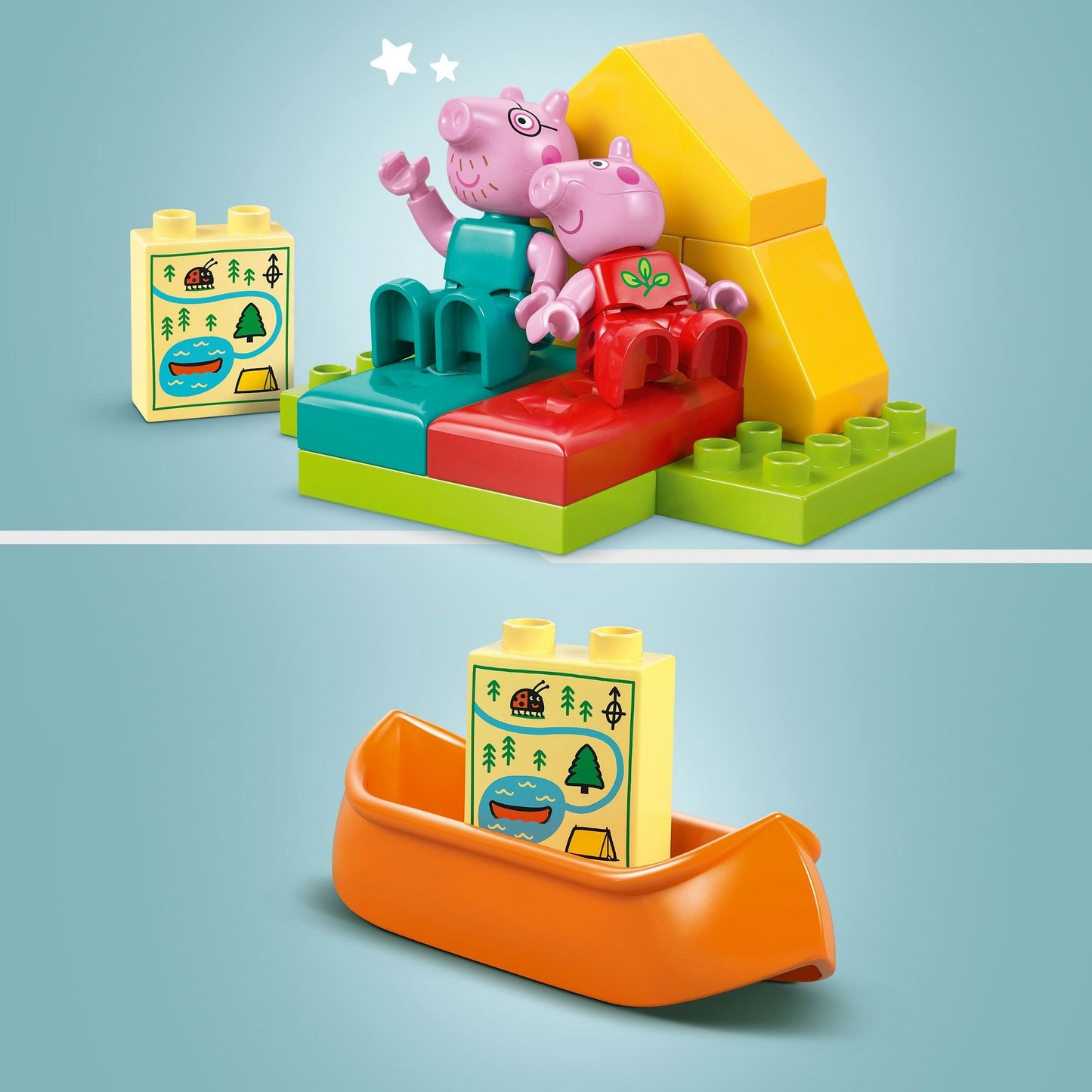 LEGO duplo 10452 peppa pig kampeertrip