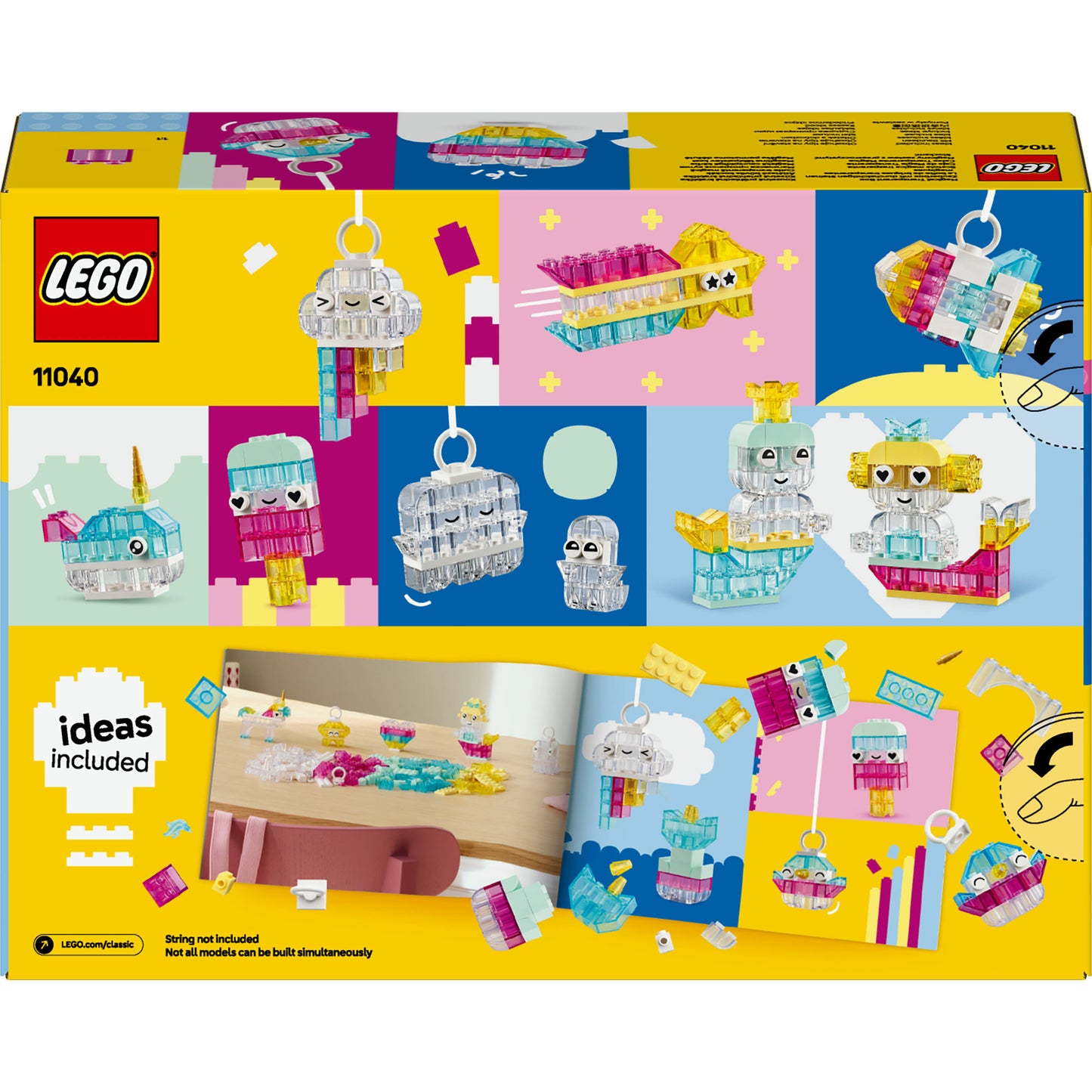 LEGO classic magische transparante doos - 11040