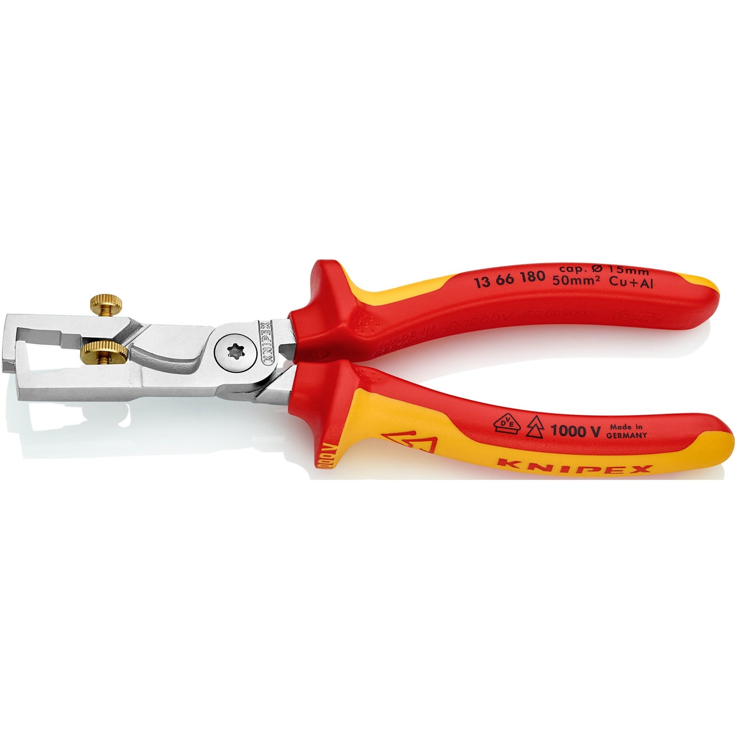 KNIPEX strix afstriptang met kabelschaar vde 180