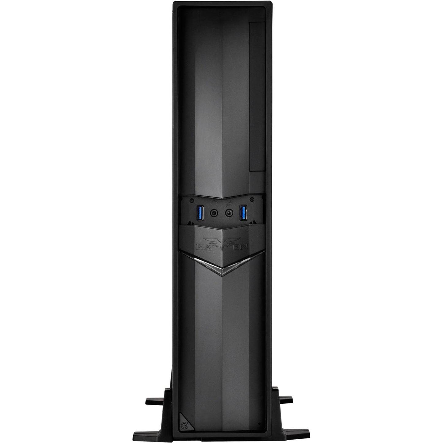 SilverStone sst-rvz02b-w window-kit desktop behuizing (zwart | 2x usb-a | window)