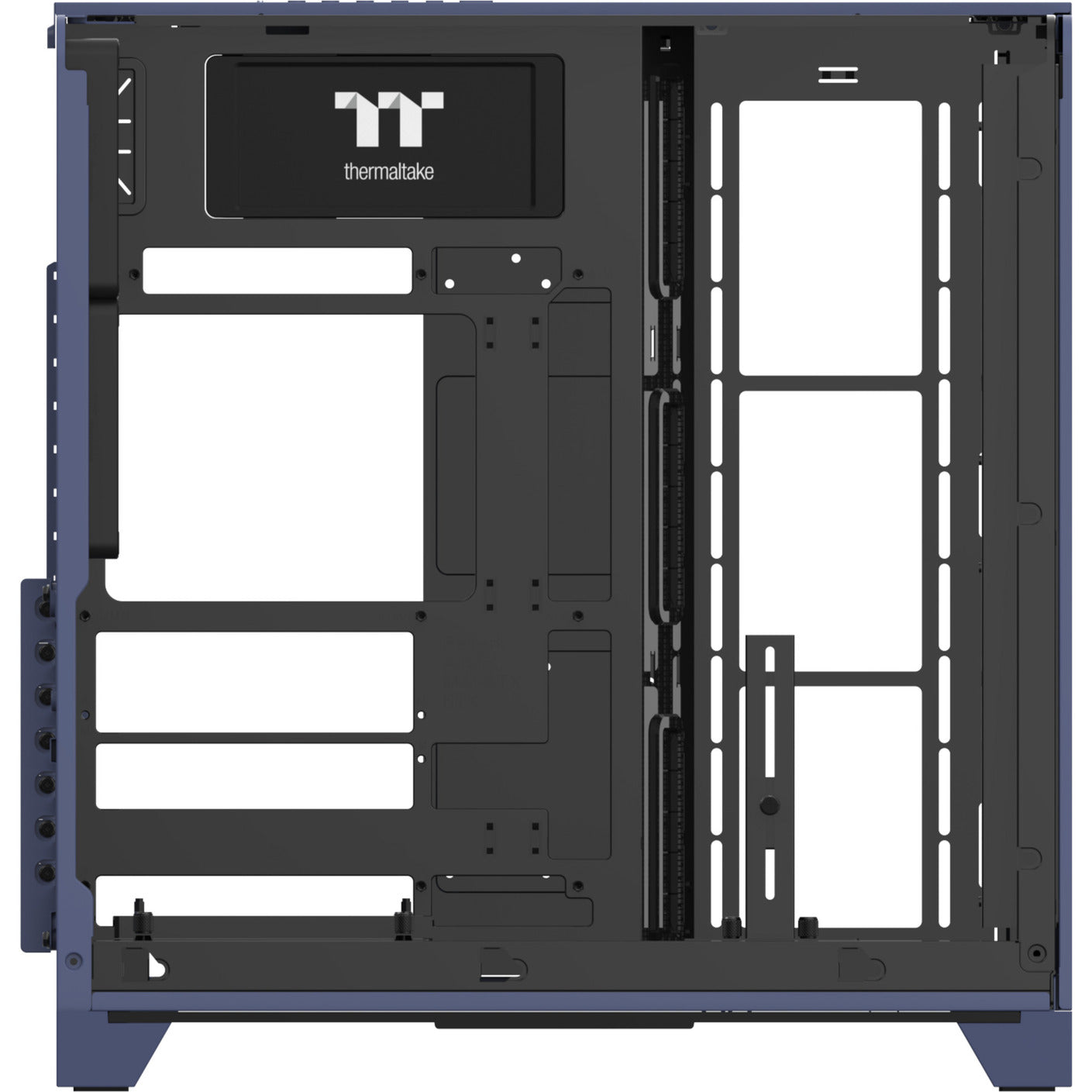 Thermaltake view 390 air future dusk midi tower behuizing (paars | 2x usb-a | 1x usb-c | tempered glass)