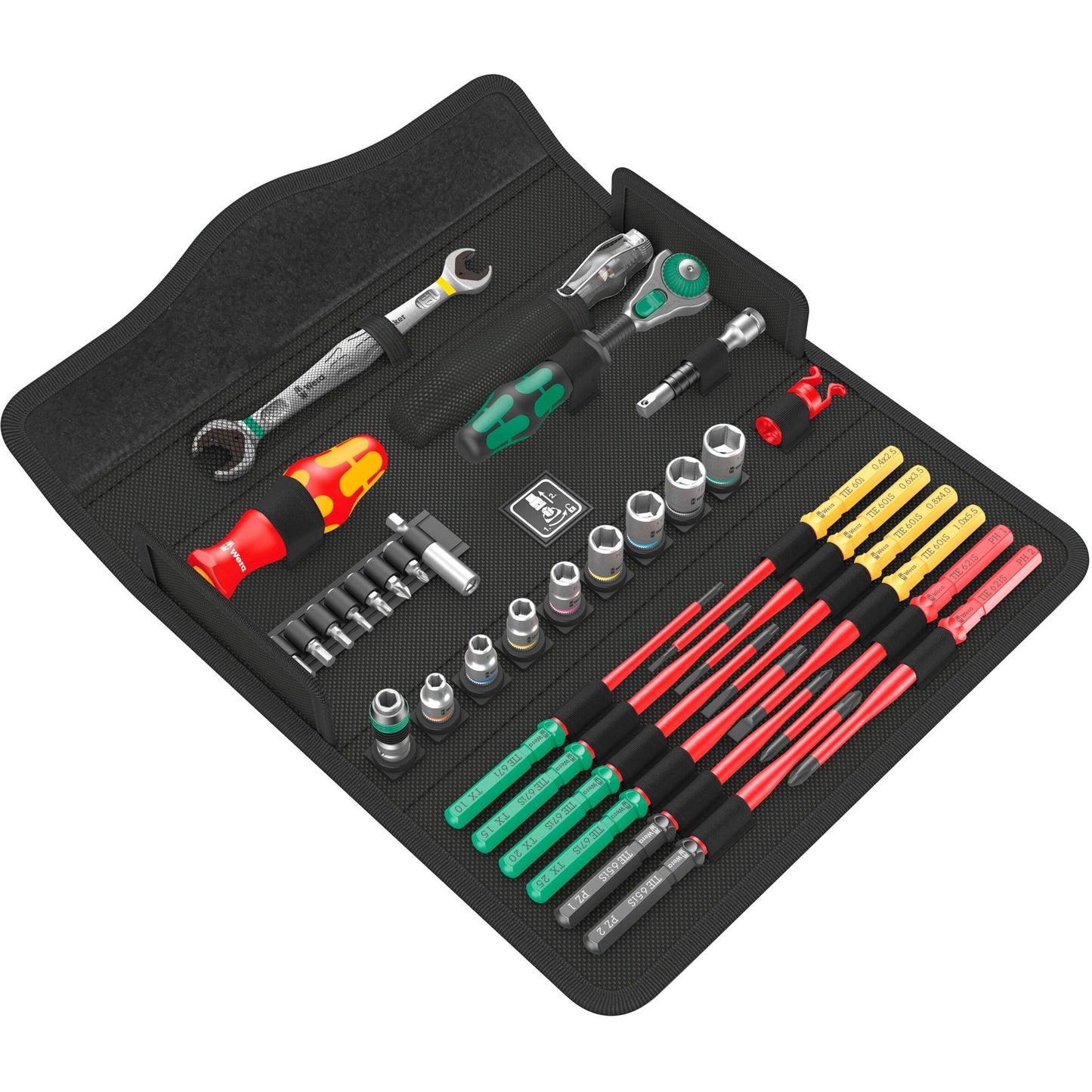 Wera kraftform kompakt w1 gereedschapsset (35-delig)