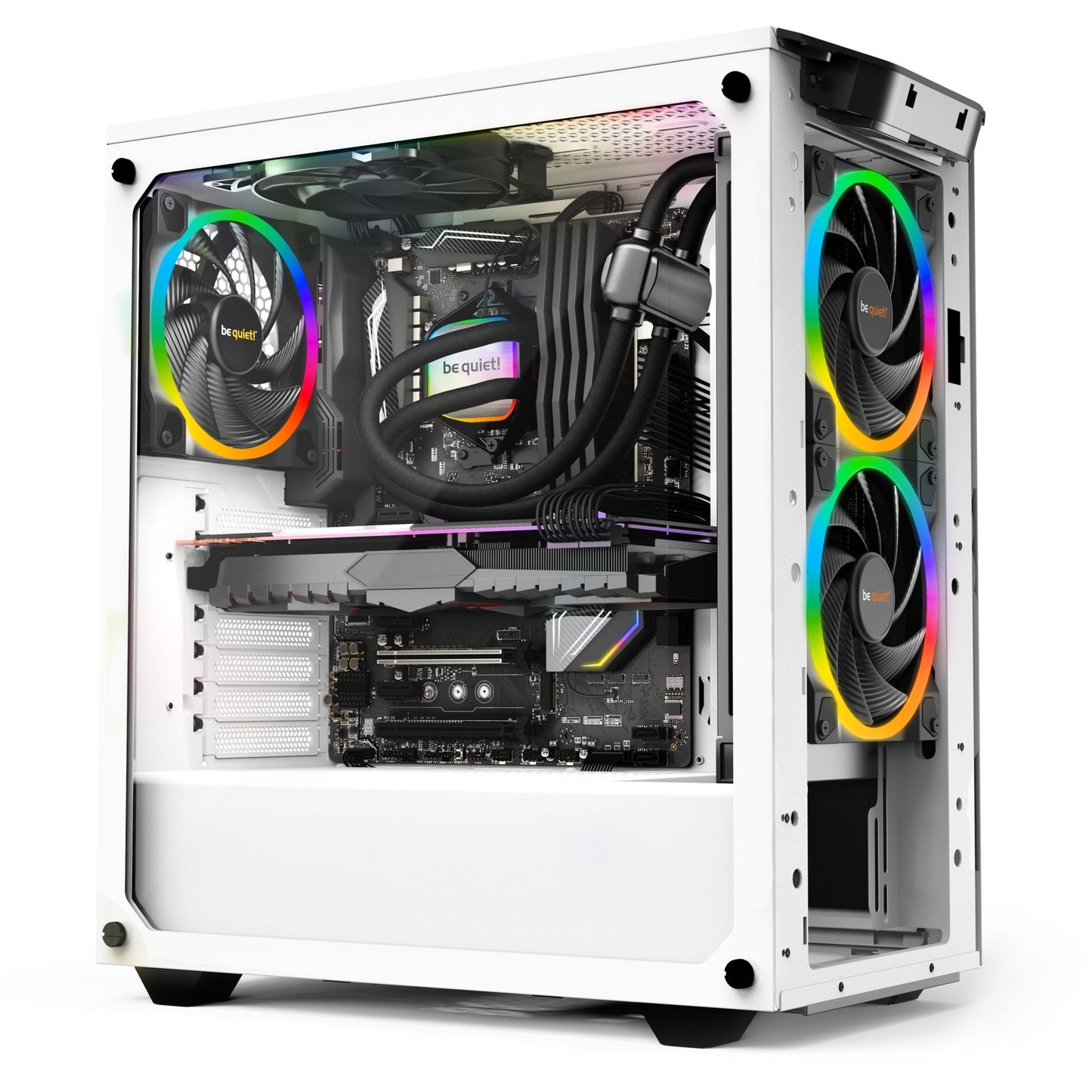 Be Quiet! pure loop 2 fx 280 waterkoeling (zwart, 4-pins pwm fan-connector)