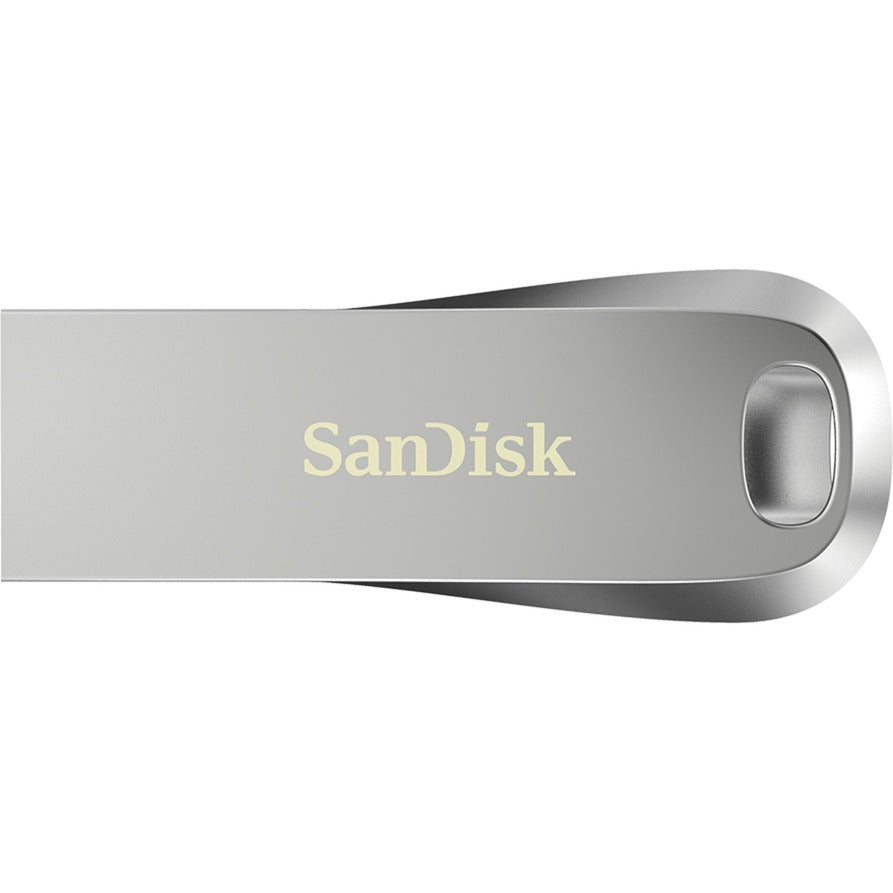 SanDisk ultra luxe usb 3.1, 256 gb usb-stick (zilver)