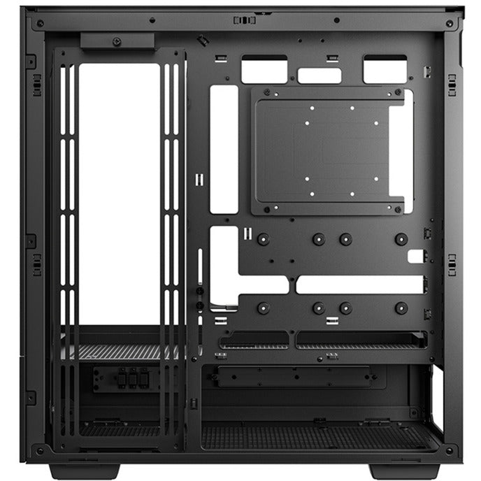 DeepCool ch690 digital midi tower behuizing (zwart | 2x usb-a | 1x usb-c | tempered glass)