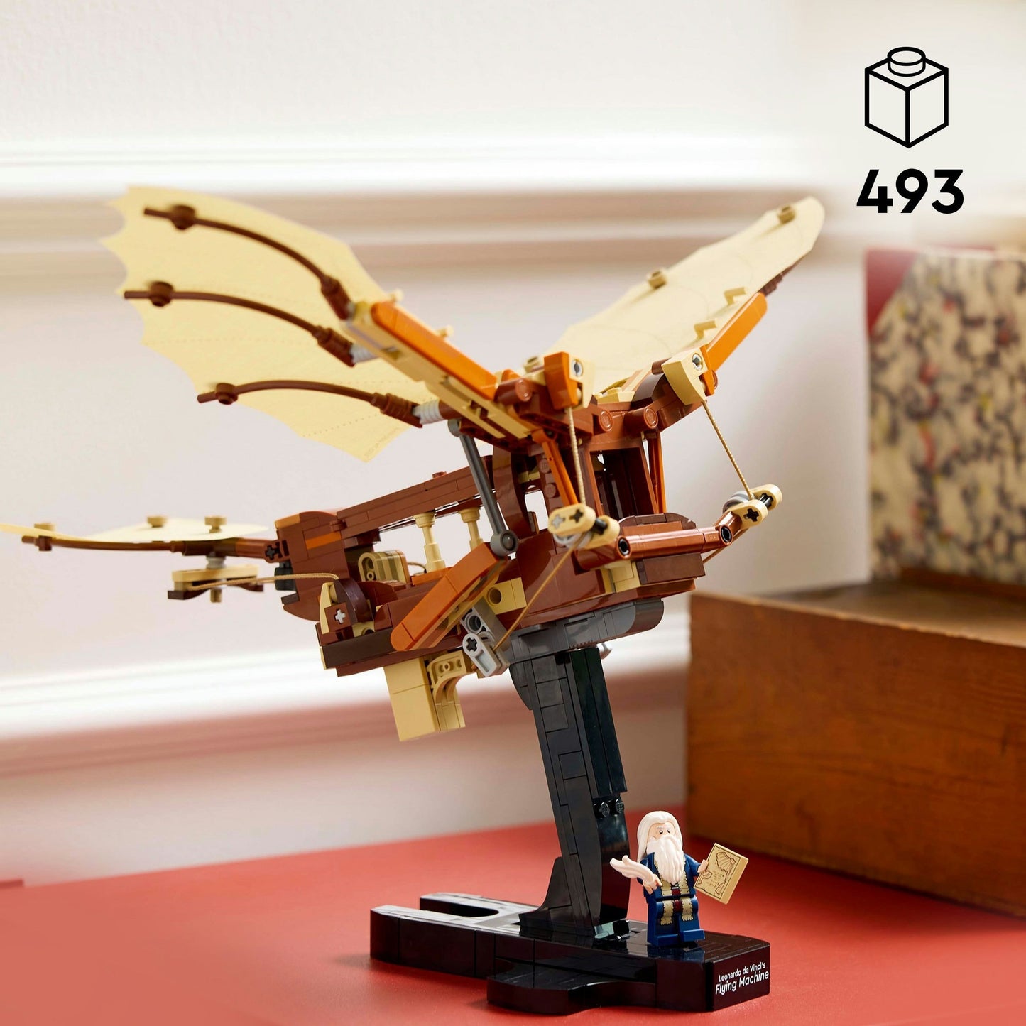 LEGO icons - de vliegmachine van leonardo da vinci constructiespeelgoed (10363)