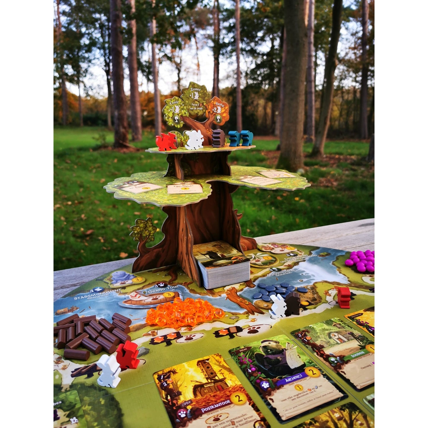 White Goblin Games everdell bordspel (nederlands, 1 - 4 spelers, 40 minuten, vanaf 10 jaar)