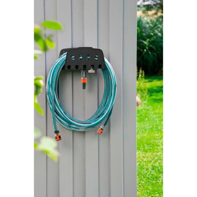 GARDENA wandslanghouder wandmontage (zwart, 241-20)