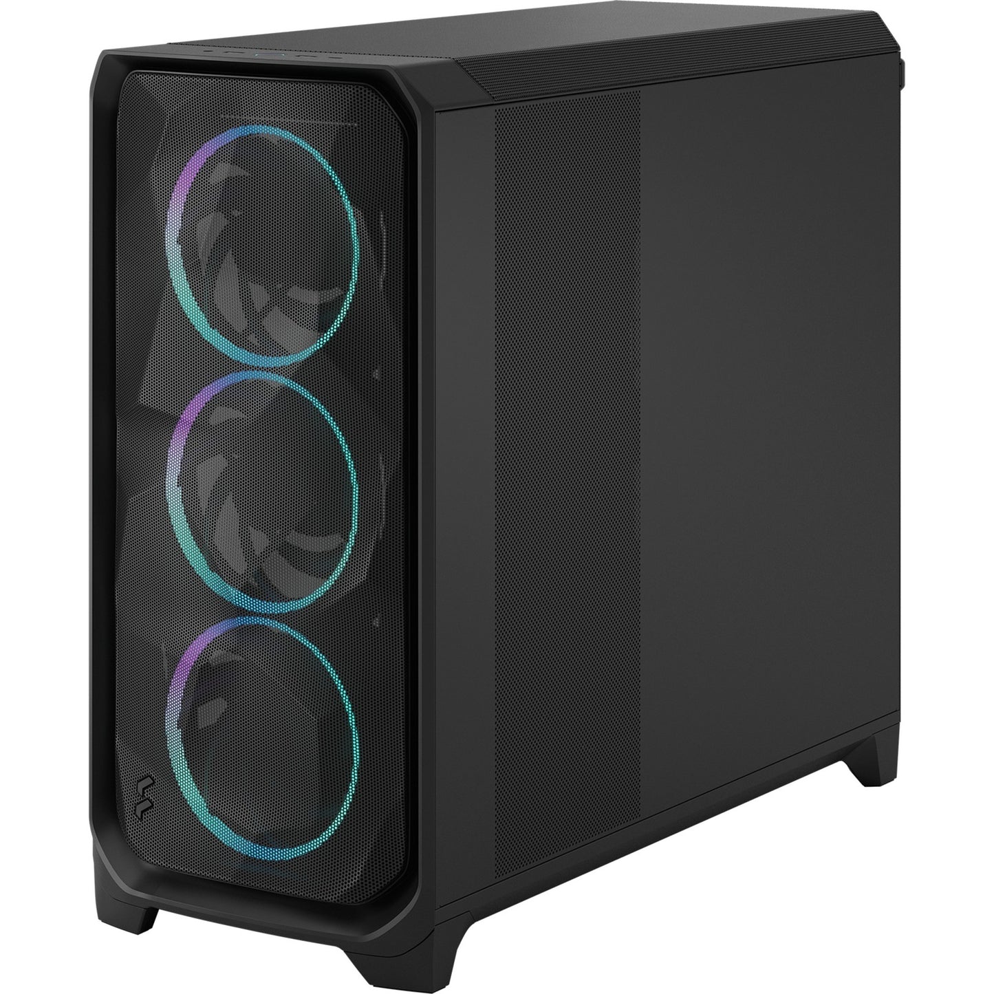 Fractal Design meshify 3 xl rgb big tower behuizing (zwart | 2x usb-a | 1x usb-c | rgb | tempered glass)