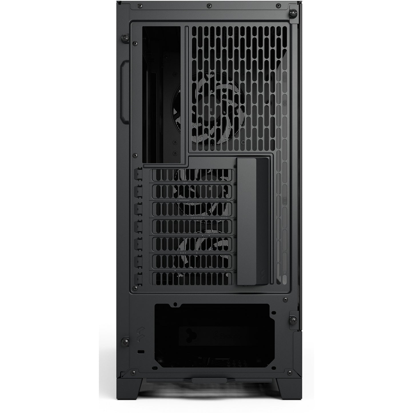 Fractal Design pop 2 air midi tower behuizing (zwart | 1x usb-a | 1x usb-c | tempered glass)