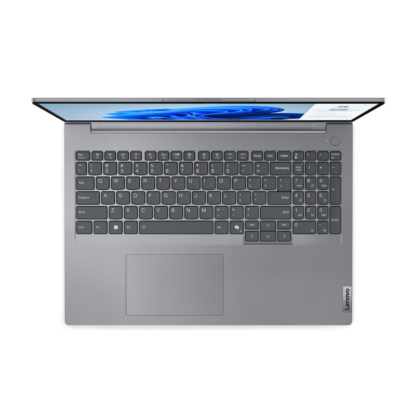 Lenovo thinkbook 16 g7 arp (21mw00ckmh) 16 laptop (grijs | ryzen 5 7535hs | radeon 660m | 16 gb | 512 gb ssd)