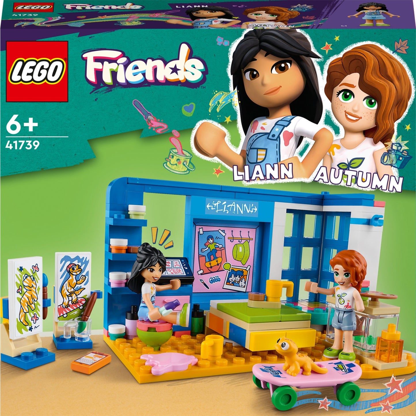 LEGO friends - lianns kamer constructiespeelgoed (41739)