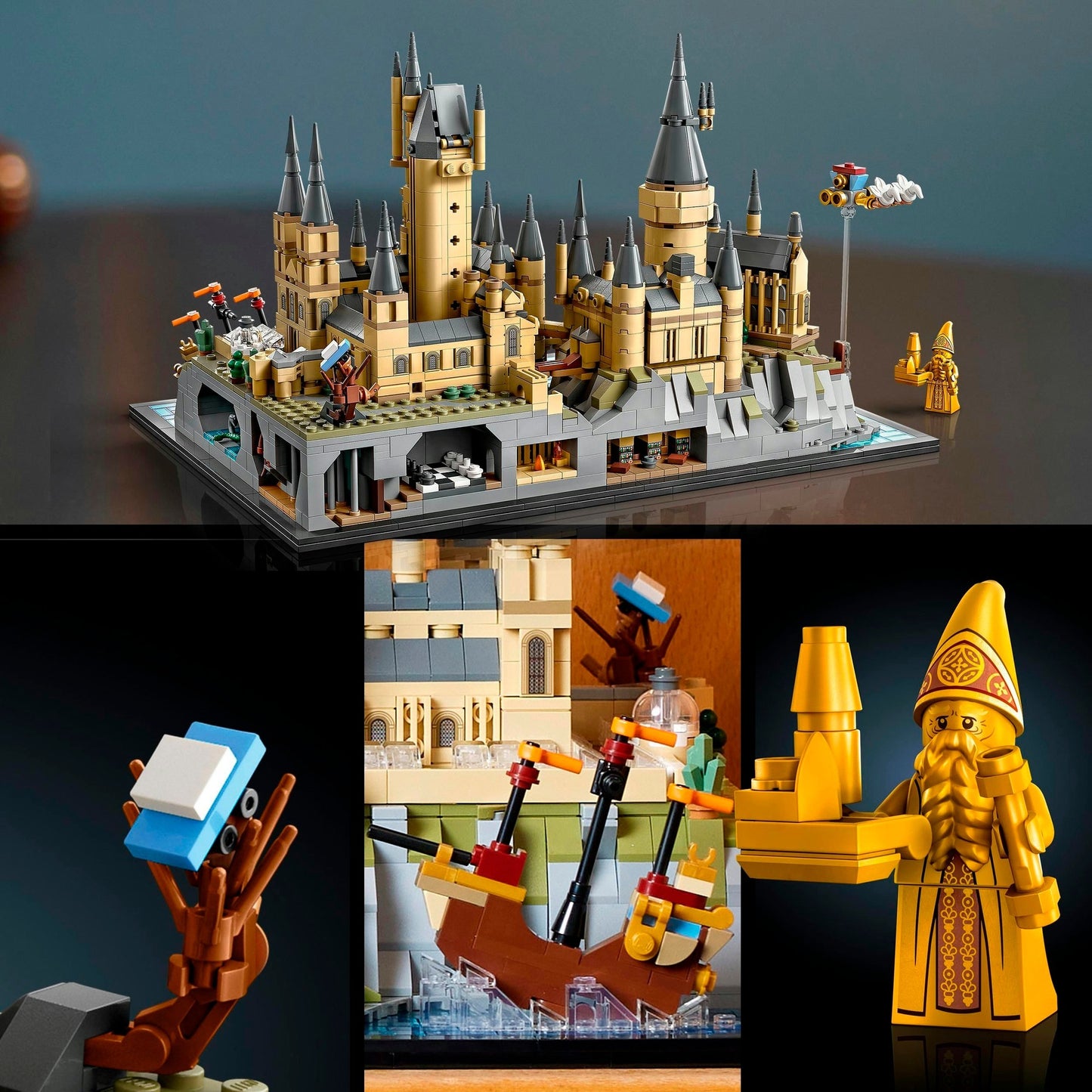 LEGO harry potter - kasteel zweinstein en terrein constructiespeelgoed (76419)