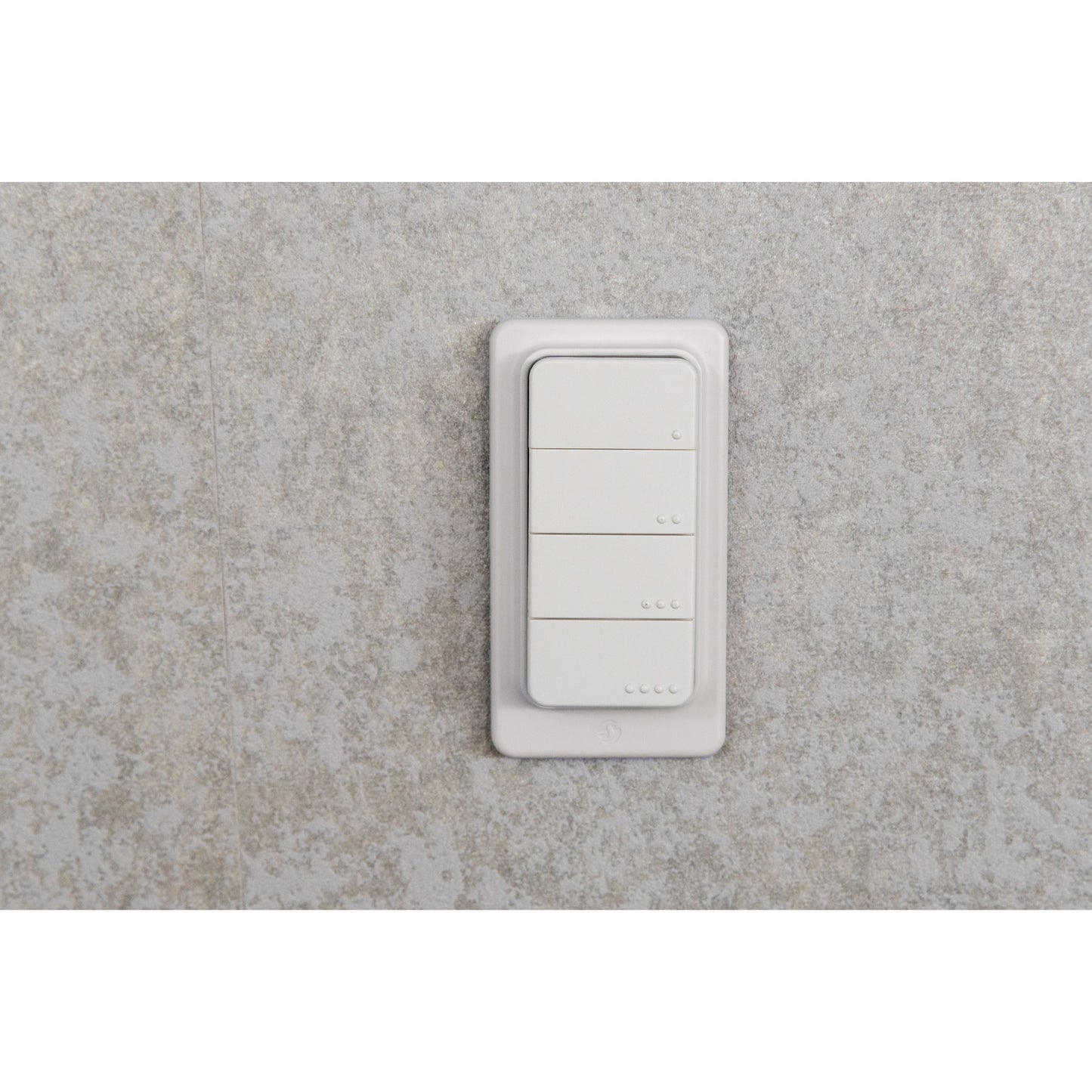 Shelly blu rc button 4 zb afstandsbediening (wit, bluetooth 5 (le), zigbee)