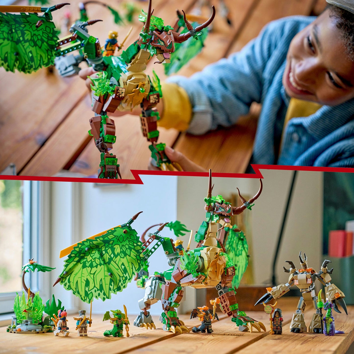 LEGO ninjago - de draak van het leven constructiespeelgoed (71859)