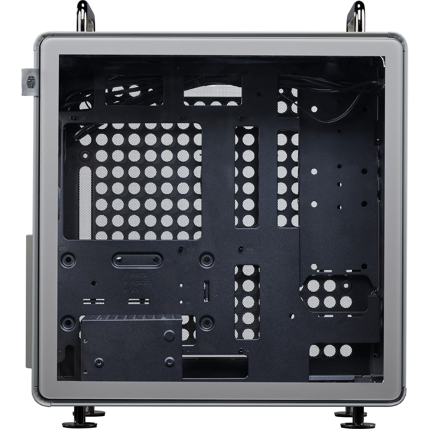 Cooler Master qube 540 moonstone midi tower behuizing (grijs | 2x usb-a | 1x usb-c | tempered glass)