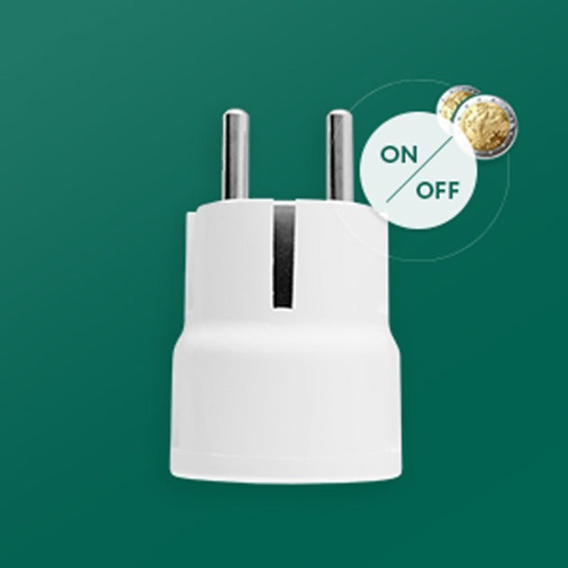 Frient Smart Plug Mini 2 Type E (Frans) stekker (Wit, Zigbee 3.0)