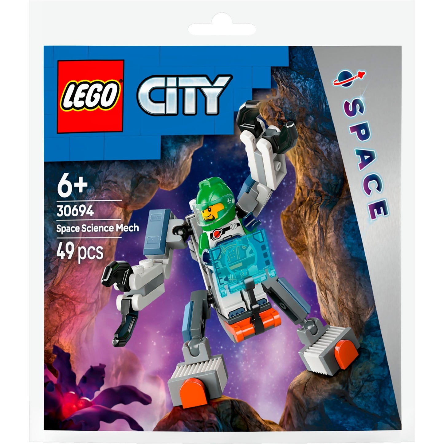 LEGO city - ruimtewetenschapsmecha constructiespeelgoed (30694)