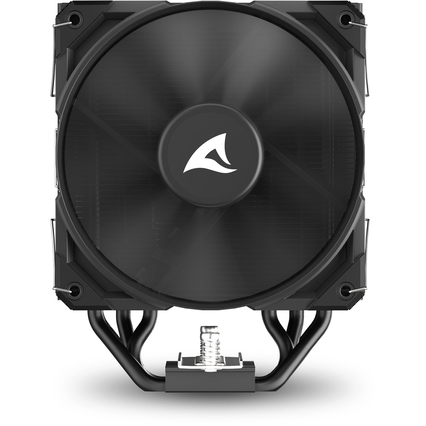 Sharkoon a50 cpu-koeler (zwart, 4-pins pwm fan-connector)