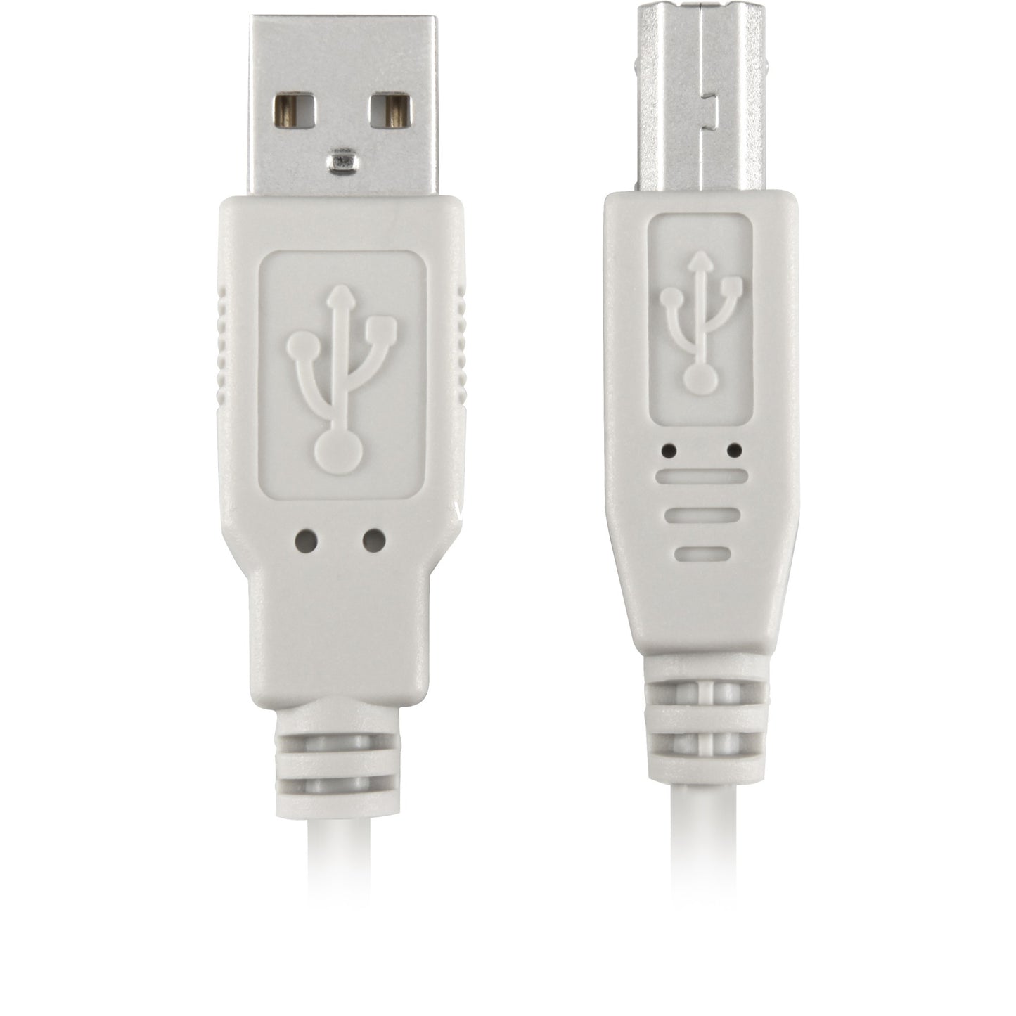 Sharkoon usb-a 2.0 > usb-b kabel (grijs, 0,5 meter)