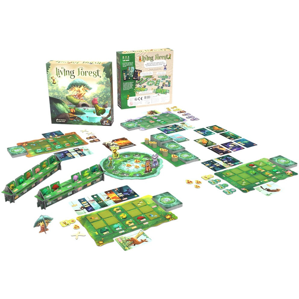 Asmodee living forest bordspel (nederlands, frans, 2 - 4 spelers, 40 minuten, vanaf 8 jaar)