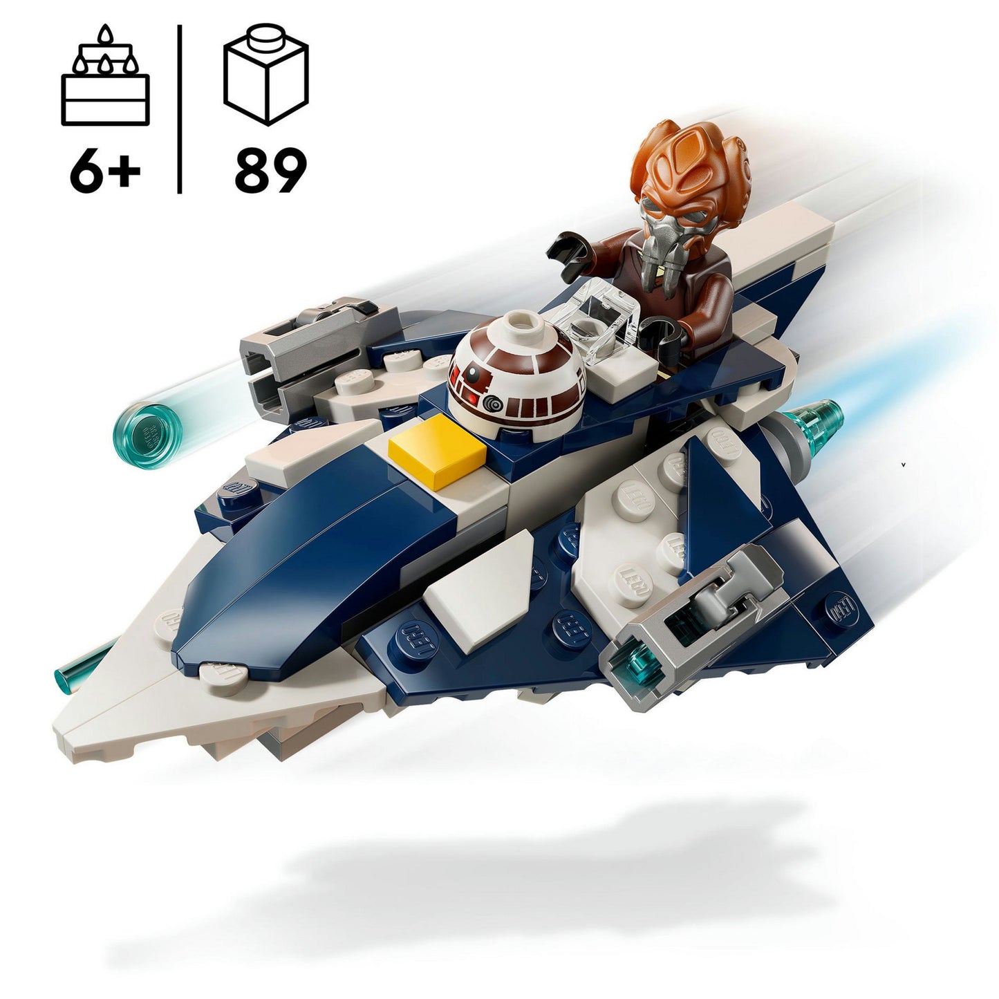 LEGO star wars 75400 plo koons jedi starfighter microfighter